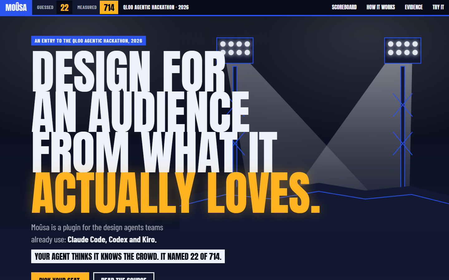 Without Qloo: desktop