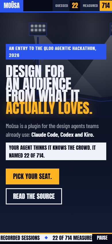 Without Qloo: mobile
