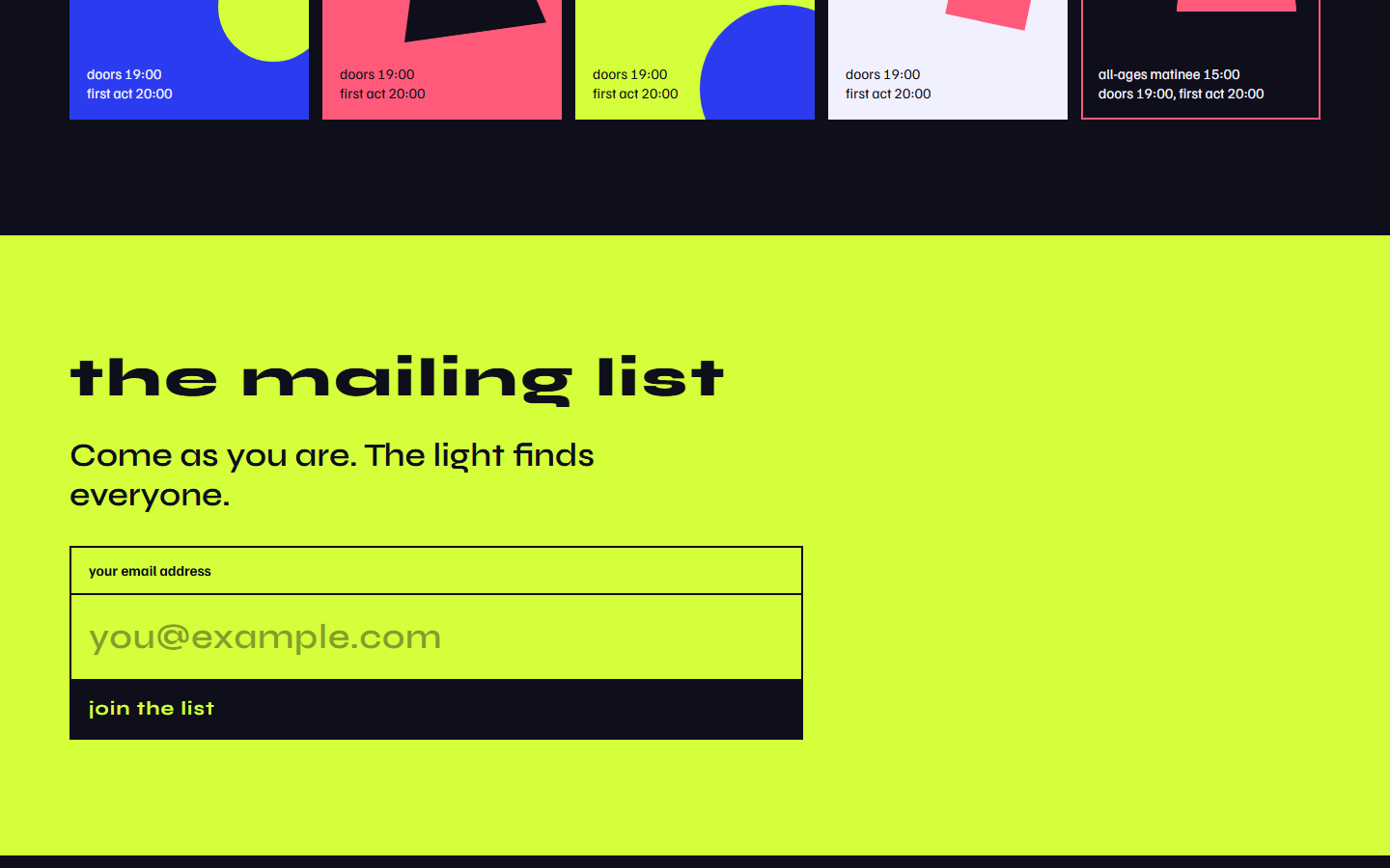 With Qloo: desktop · list